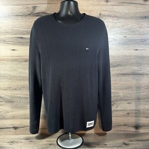 Tommy Hilfiger  Heavy Waffle Thermal Long Sleeve Crew Neck Shirt Size M
